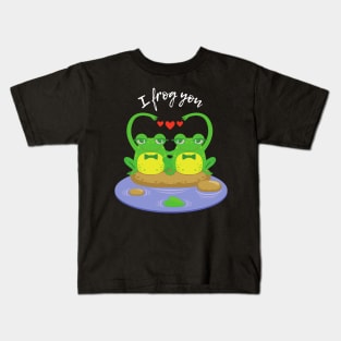 Frog gay dark Kids T-Shirt